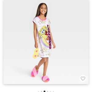 New With Tags: SpongeBob Nightshirt with sleep mask